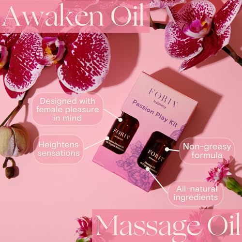 Foria Passion Play Kit travel case—compact, travel-friendly packaging for on-the-go use.
