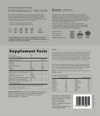 Form Performance Protein chocolate hazelnut baked good example for a protein-enhanced snack