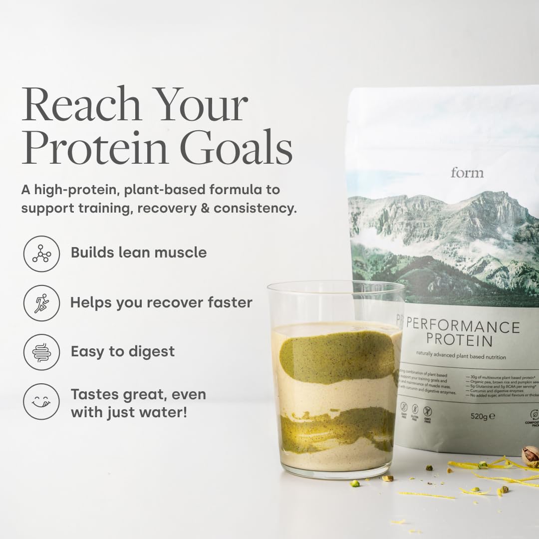 Form Performance Protein tiramisu in a shaker delivers smooth texture and great taste