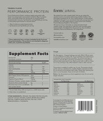 Form Performance Protein tiramisu Informed Sport certification reassures athlete users