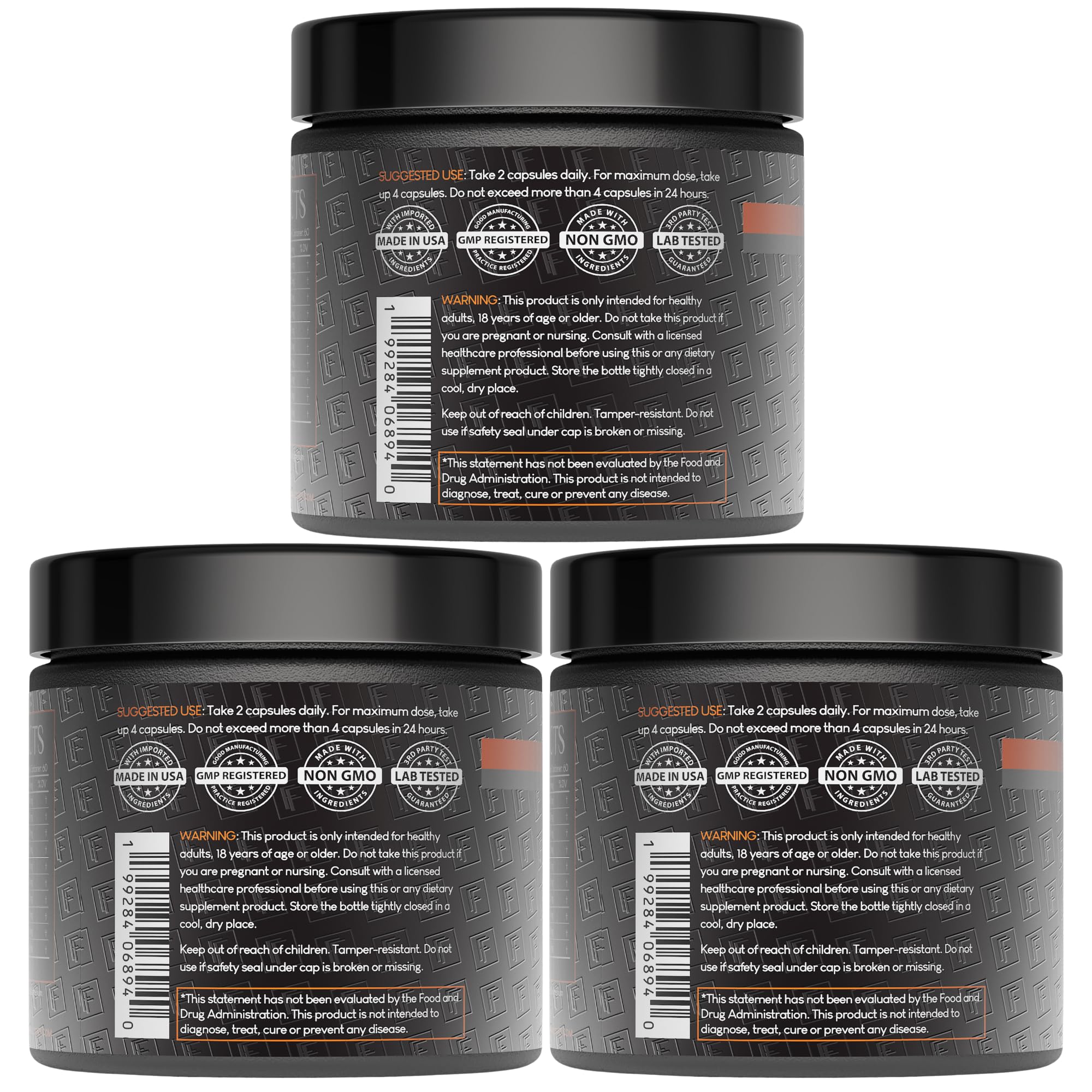 Formulation Factory Boss Mode capsules inside bottle ready for daily use.