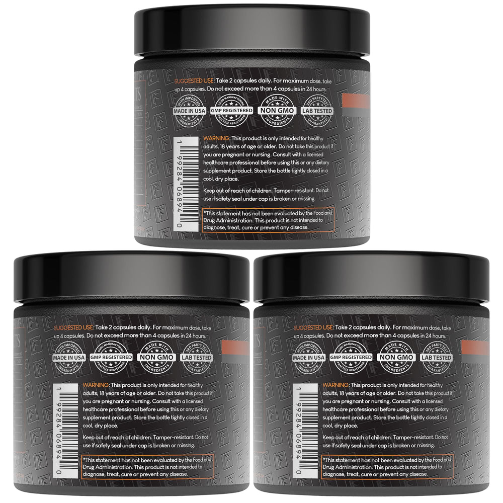 Formulation Factory Boss Mode capsules inside bottle ready for daily use.