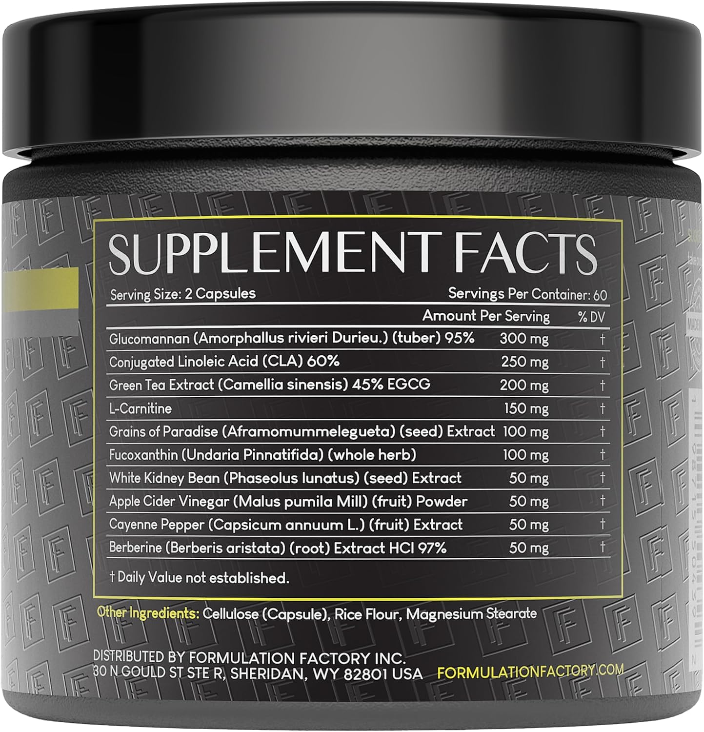 Formulation Factory Melt Mode capsules ready for daily energy and appetite balance