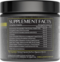Formulation Factory Melt Mode capsules ready for daily energy and appetite balance
