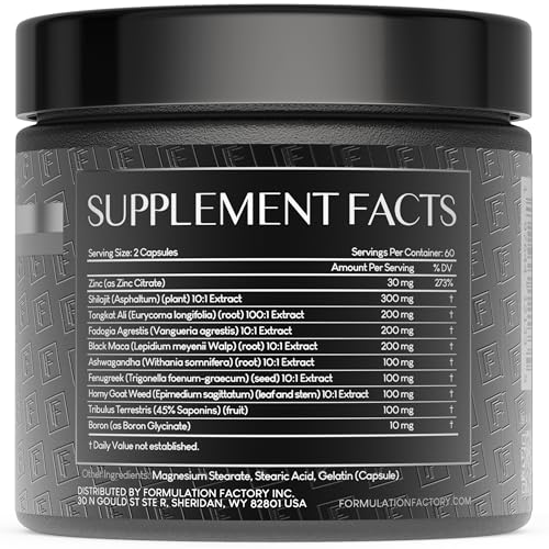 Self Obsessed bottle back label detailing ingredients and capsules.