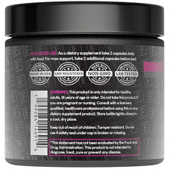 Formulation Factory She's Obsessed bottle back shows ingredients and directions