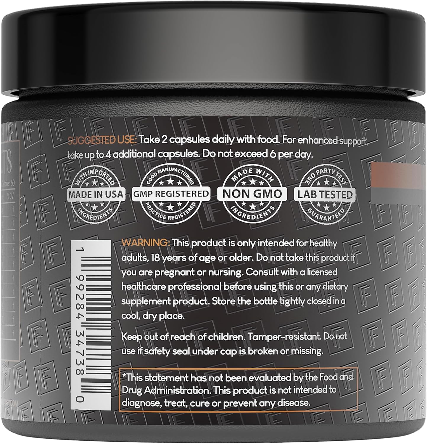 Formulation Factory Shroom Vroom capsules pour, suggesting easy daily supplementation.