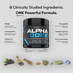 Formulux Alpha Core GMP facility seal indicating safety and quality.