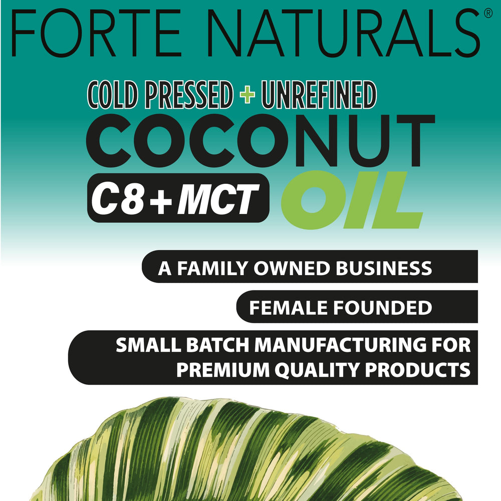 Packaging box for FORTE NATURALS Coconut Oil softgel