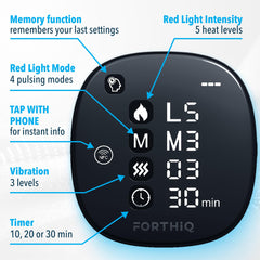 FORTHiQ RED+ cordless design enables wireless use anywhere.