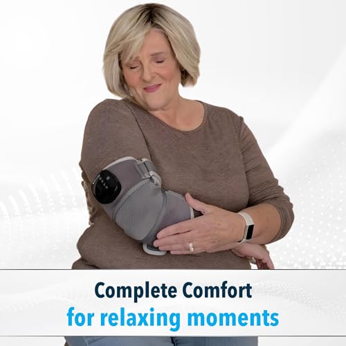 FORTHiQ RED+ portable massager ideal for home, office or travel.
