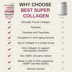 30-serving resealable container for easy daily use with Fortibone collagen.