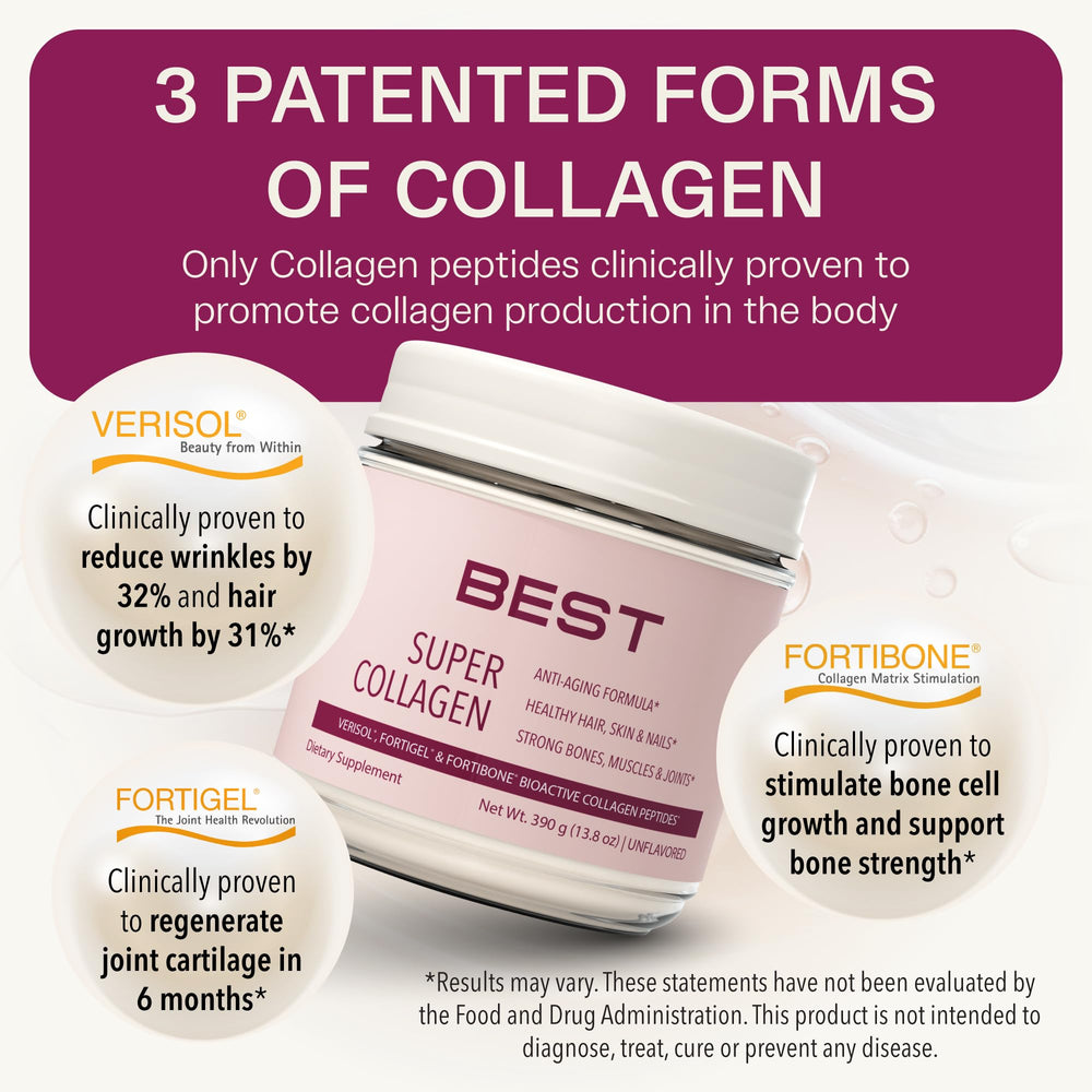 Fortibone bone density support with a convenient daily scoop.