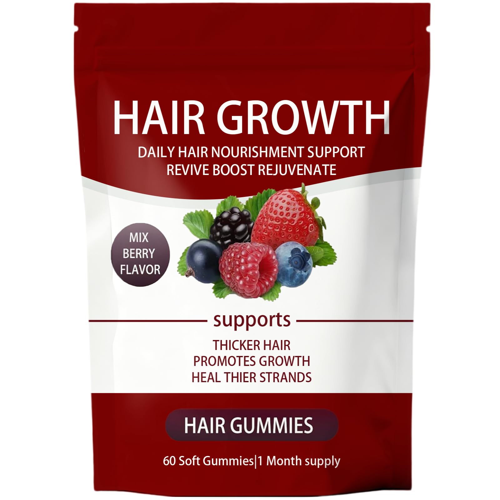 FORTIRISE Lumin Hair Gummies bottle for convenient daily nourishment.