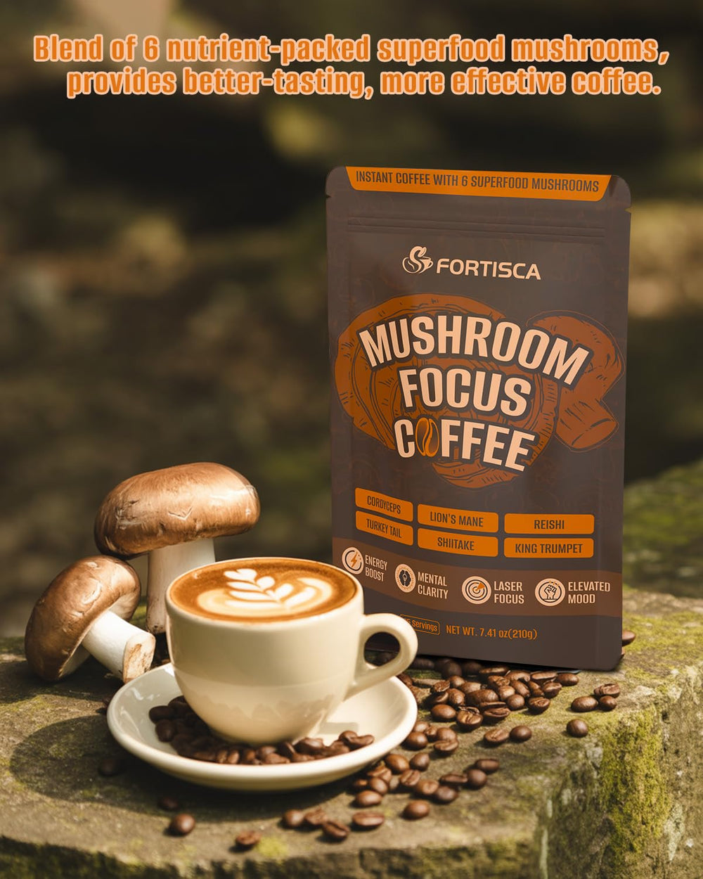 FORTISCA Vegan-friendly formula without fillers supports mindful, plant-based routines
