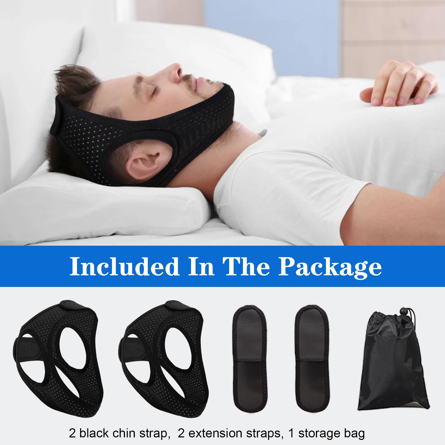 Adjustable magic stickers on Forzacx chin strap for secure fastening