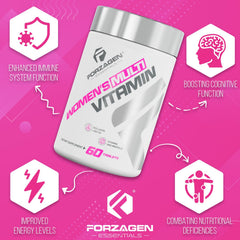 Forzagen Essentials focus on B-complex vitamins for daily energy.