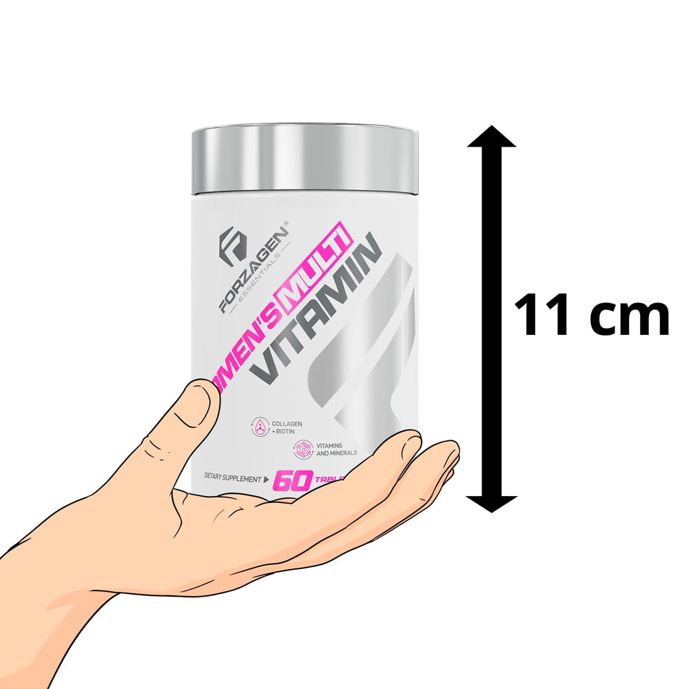 Forzagen Essentials compact bottle ideal for on-the-go use.