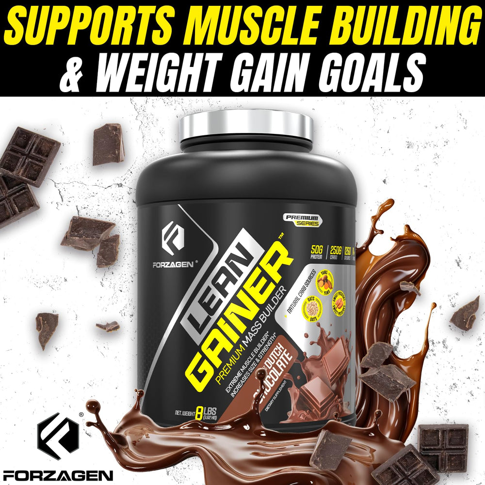 Forzagen Lean Gainer bulk bags illustrate scalable mass-building powder