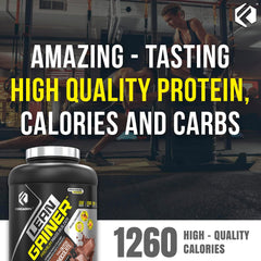 Forzagen Lean Gainer ingredients panel highlights premium protein and natural carbs