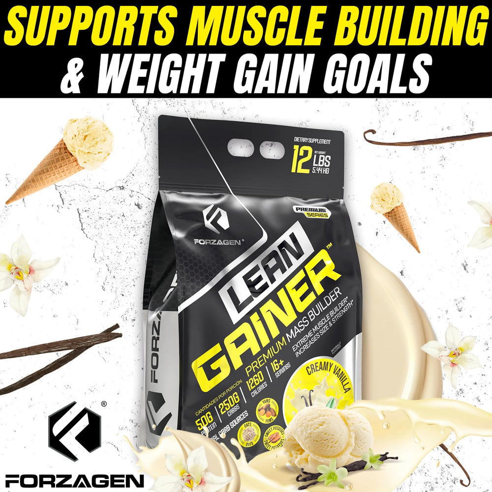 Forzagen Lean Gainer shaker cup ready for quick, convenient shakes