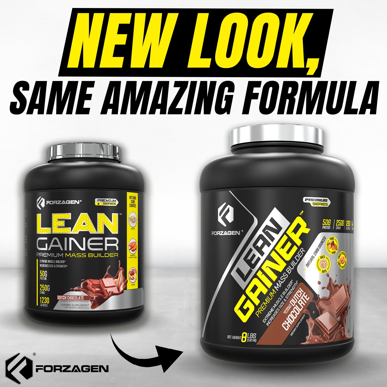 Forzagen Lean Gainer post-workout shake supports energy after training