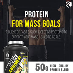 Forzagen Lean Gainer post-workout shake glass, convenient recovery support