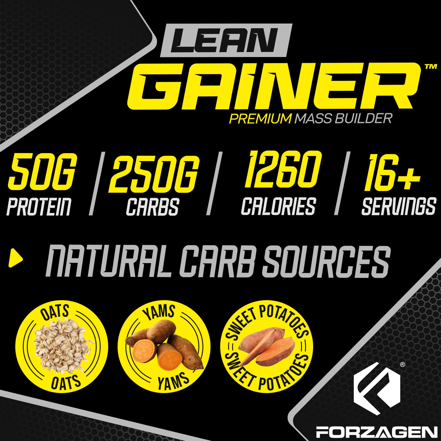 Forzagen Lean Gainer shake being prepared after workout for recovery.