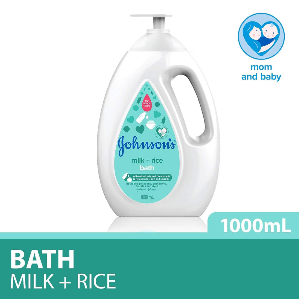 Pouring Fountina Baby Milk Bath into warm water for a soothing, moisturizing bath