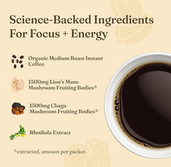 four sigmatic cordyceps chaga blend sachet supports sustained activity