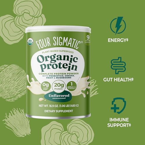 Four Sigmatic immune mushrooms adaptogens powder scoop highlights mushroom blend for daily vitality