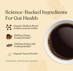 four sigmatic vegan mushroom coffee bundle shows a dairy-free morning routine