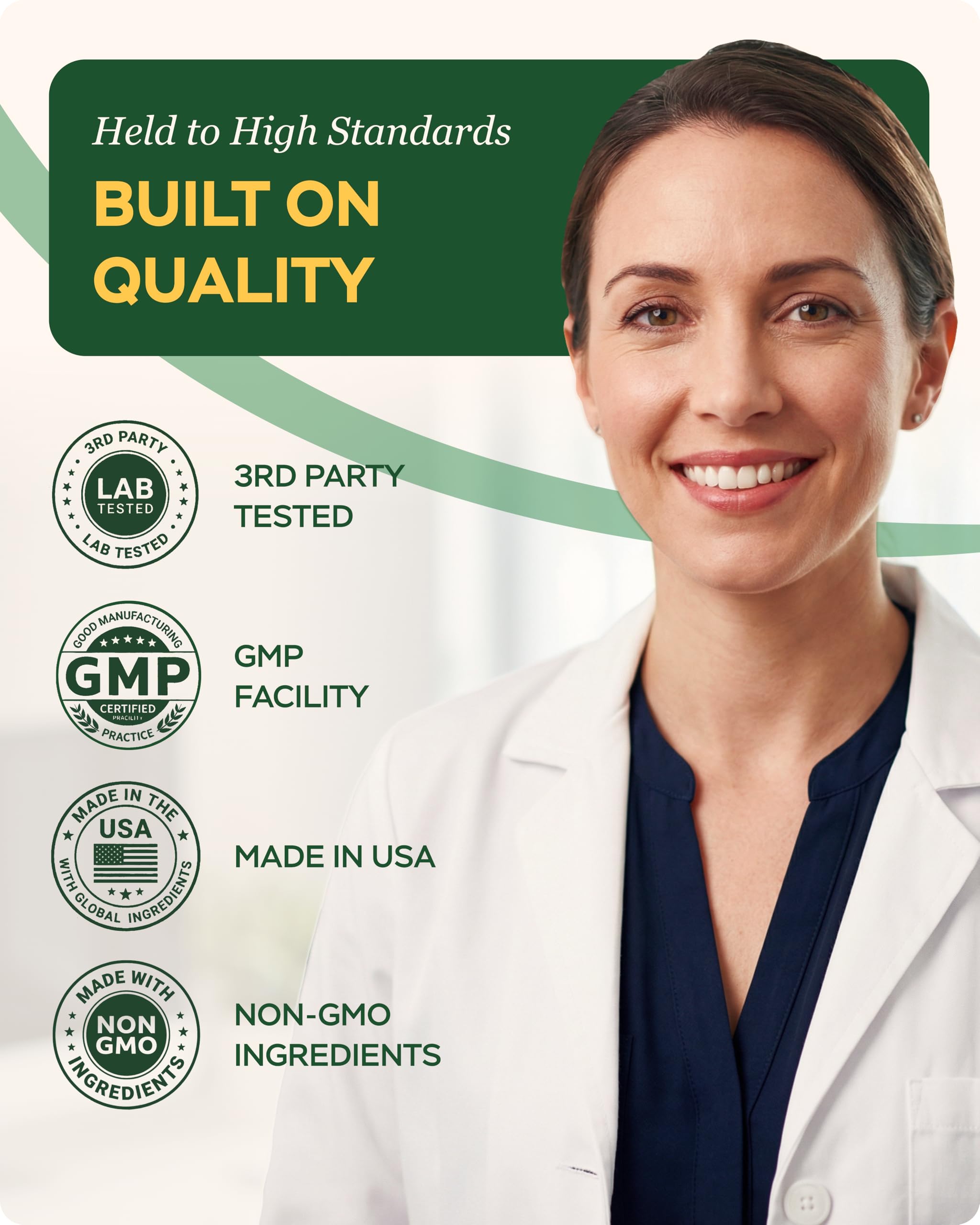 FourWell Berberine vegan capsules image communicates plant-based options