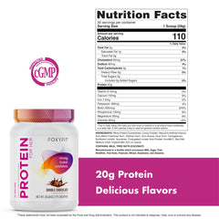 FoxyFit Protein for Her biotin ingredient supports beauty-friendly nutrition
