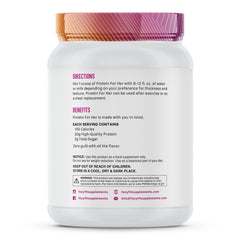 FoxyFit Protein for Her vanilla shake in glass shows smooth texture