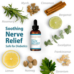 Frankincense & Myrrh premium essential oil blend for fast absorption.