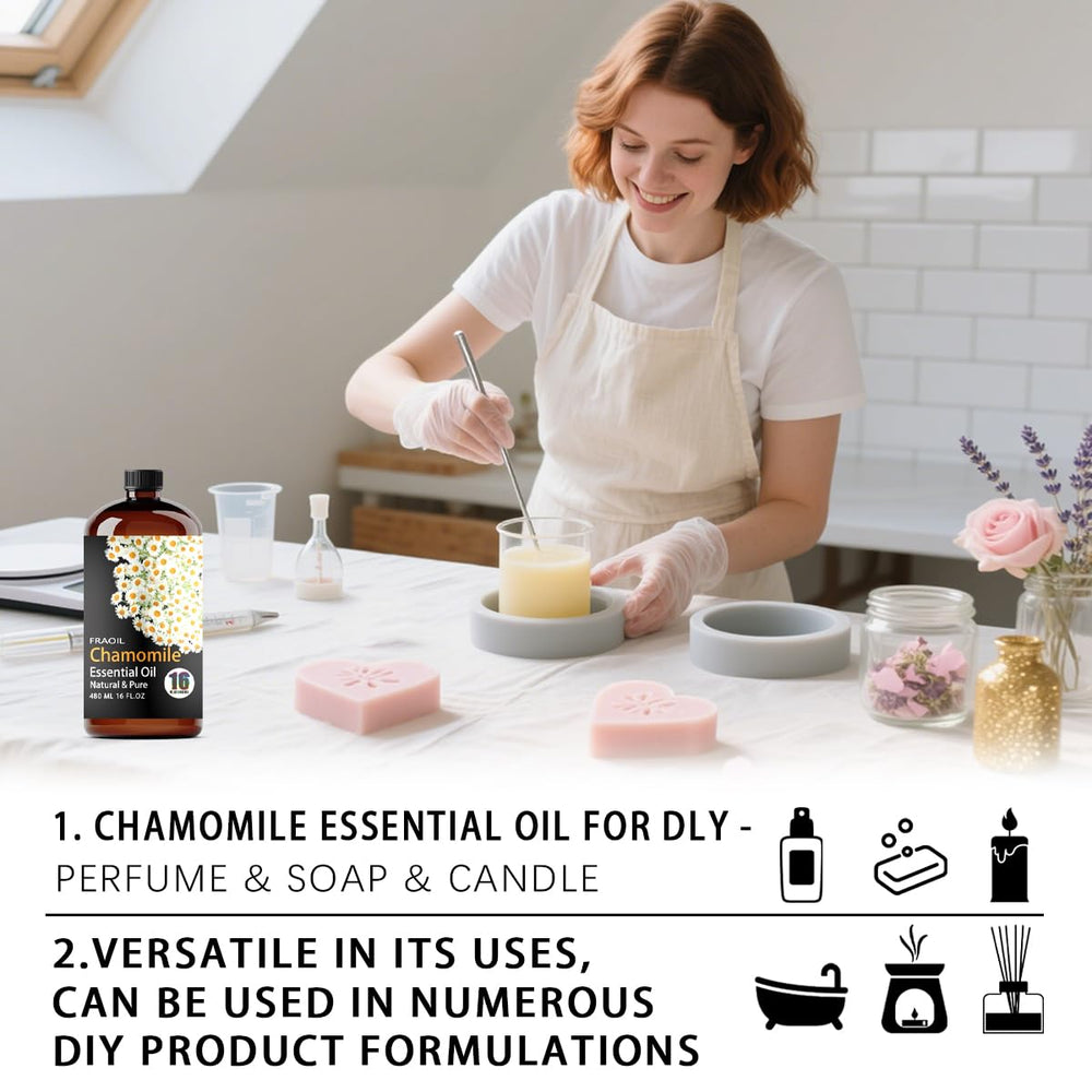 FRAOIL Chamomile Oil gift set—perfect present for aromatherapy lovers