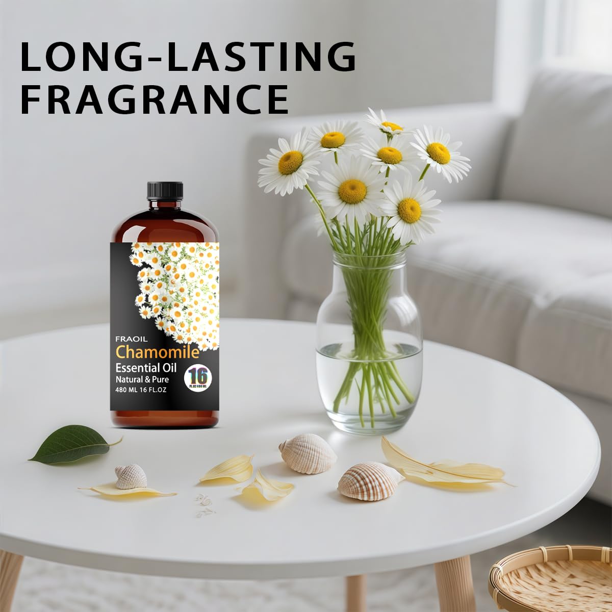 FRAOIL Chamomile Oil for soaps—delicate scent ideal for handmade bars