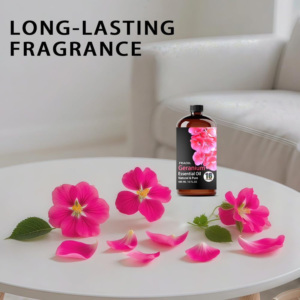 DIY crafts using FRAOIL geranium oil for candles and soaps.