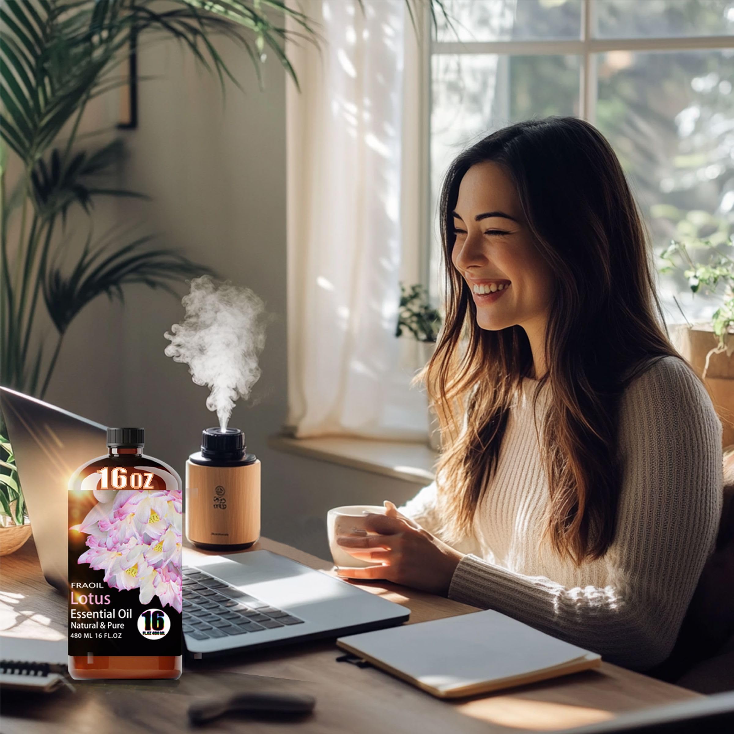 Gift-ready FRAOIL lotus oil packaging enhances gifting occasions.