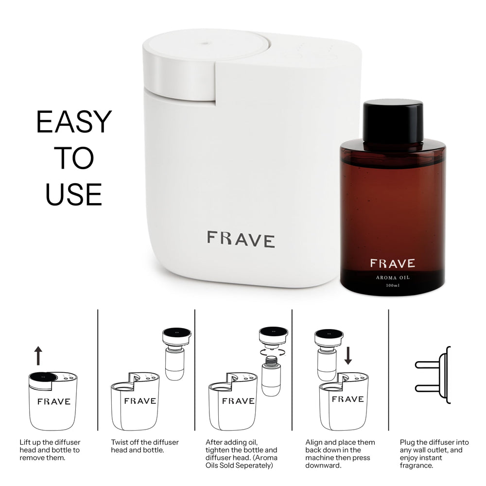 Frave Air Lux Diffuser is ideal for hotels, homes, and spas.