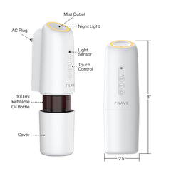 Covers up to 320 sq ft with quiet, cold-air diffusion