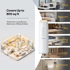 Frave Lumix with night light sensor glowing softly for ambient bedrooms or offices