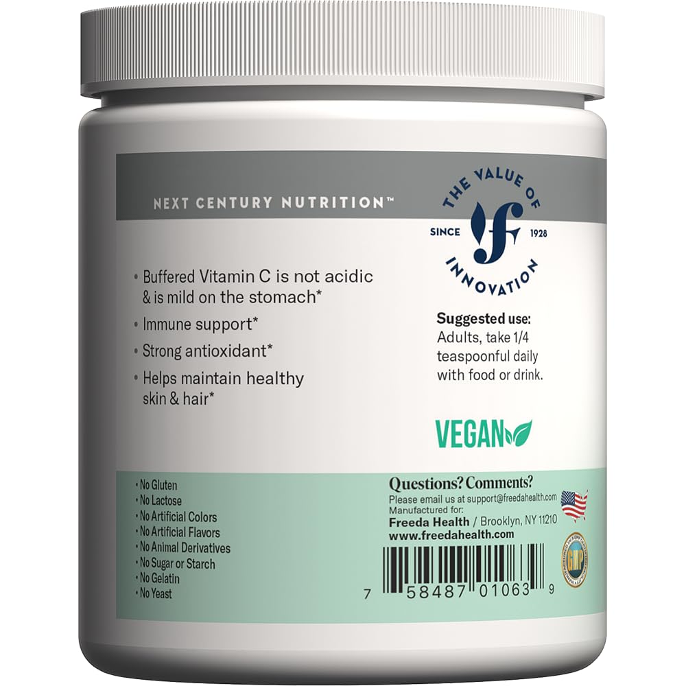 Freeda Sugar-free vitamin C powder ideal for smoothies.
