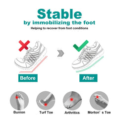 Freeior carbon fiber insole side profile highlights rigid toe joint support.