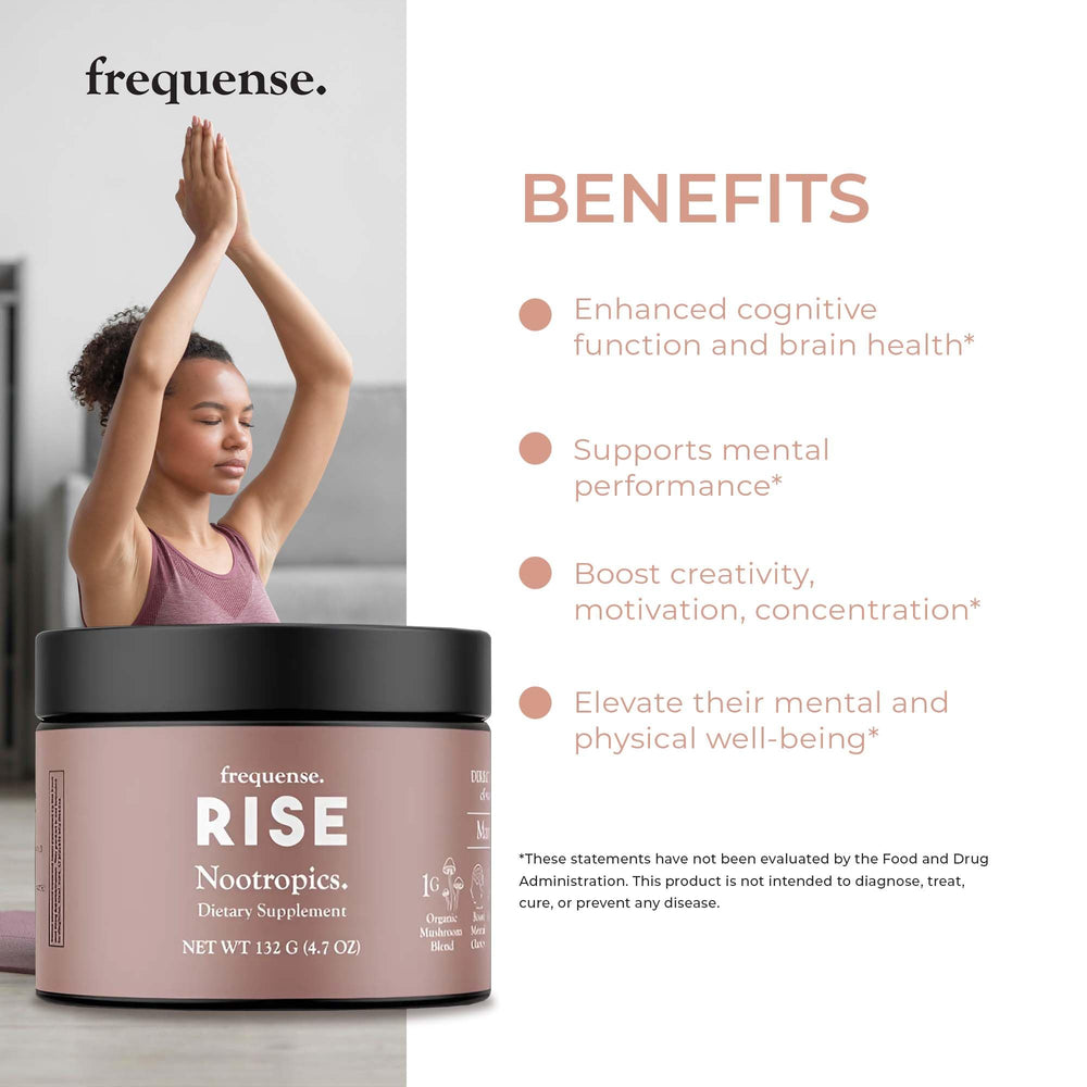 FREQUENSE Rise on kitchen counter ready for morning routine