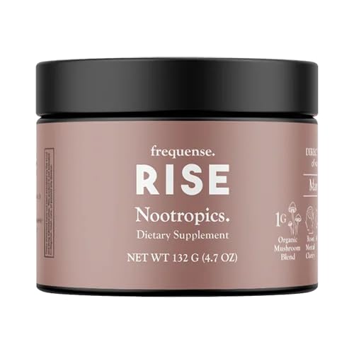 FREQUENSE Rise Nootropic mango lemonade jar for daily focus