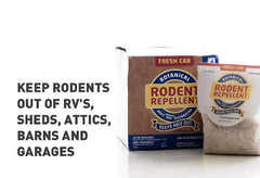 Fresh Cab in a storage area provides odor control and rodent deterrence.