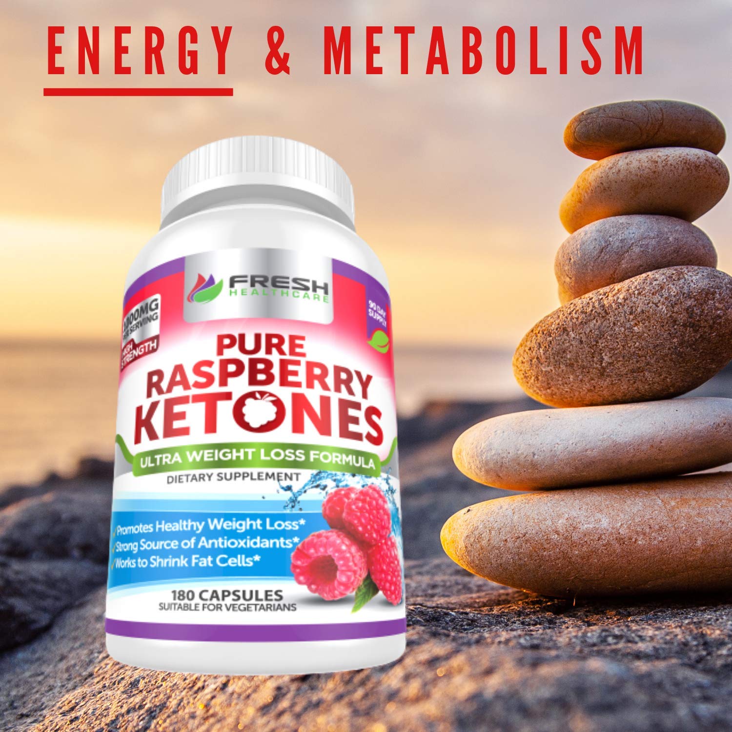 FRESH HEALTHCARE Raspberry Ketones factory interior highlights GMP standards