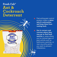 Fresh Cab indoor pest control with plant-based formula and pleasant scent.